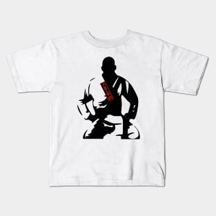 Kneeling Warrior Kids T-Shirt